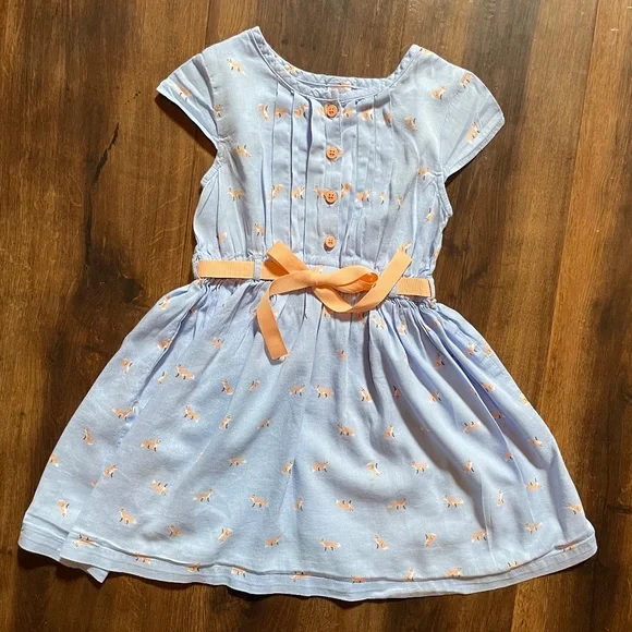 4t blue dress Angela Dress, Sample Size 4T – WILLOW